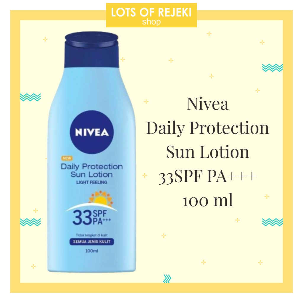 daily protection sun lotion