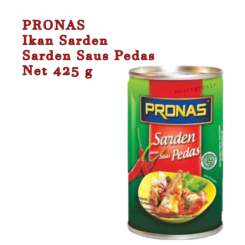 PRONAS SARDEN * PRONAS * SARDEN DALAM SAUS PEDAS * SARDEN * 425 g