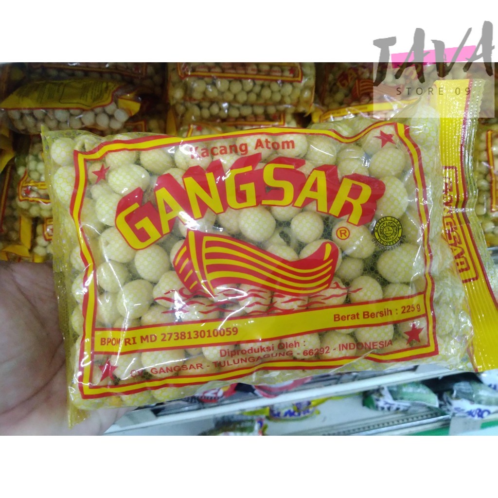 

KACANG ATOM GANGSAR GARING DAN RENYAH