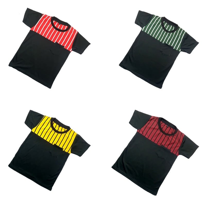 KAOS STRIPE SALUR BAJU ANAK BERKERAH BAHAN HALUS DAN LEMBUT