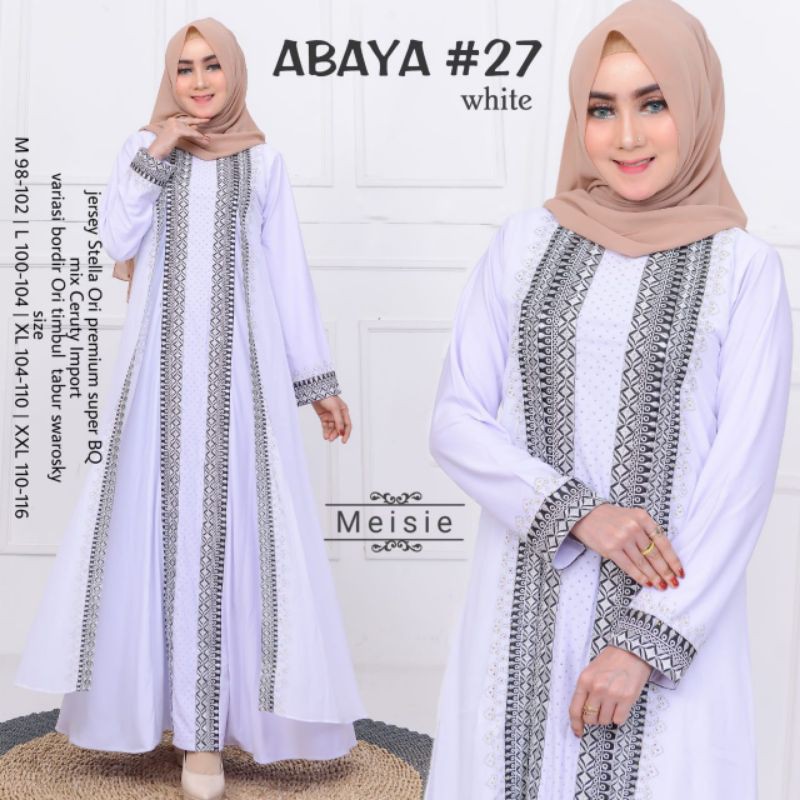 GAMIS TURKEY ABAYA 2020 - GAMIS SYARI FASHION MUSLIM TERBARU - GAMIS HAWA PUTIH