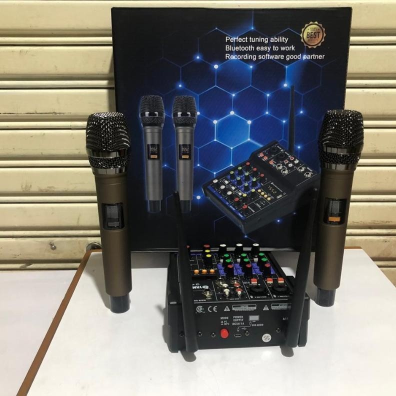 MIXER MIC AUDIO YAMAHA G4 FREE 2 MIC WIRELESS