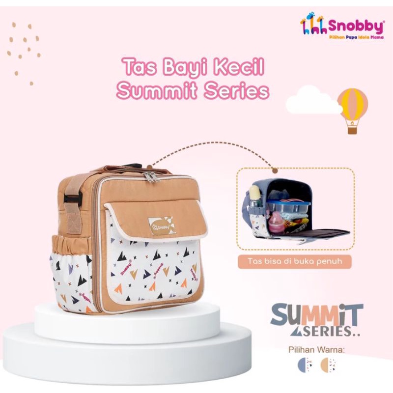 SNOBBY Tas bayi baby diaper bag Summit series