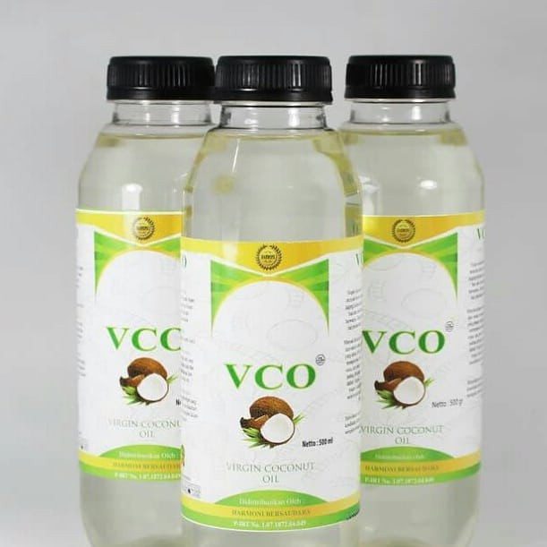 

VCO Harmoni Virgin Coconut oil 500ML|Minyak Kelapa Murni ASLI 100%