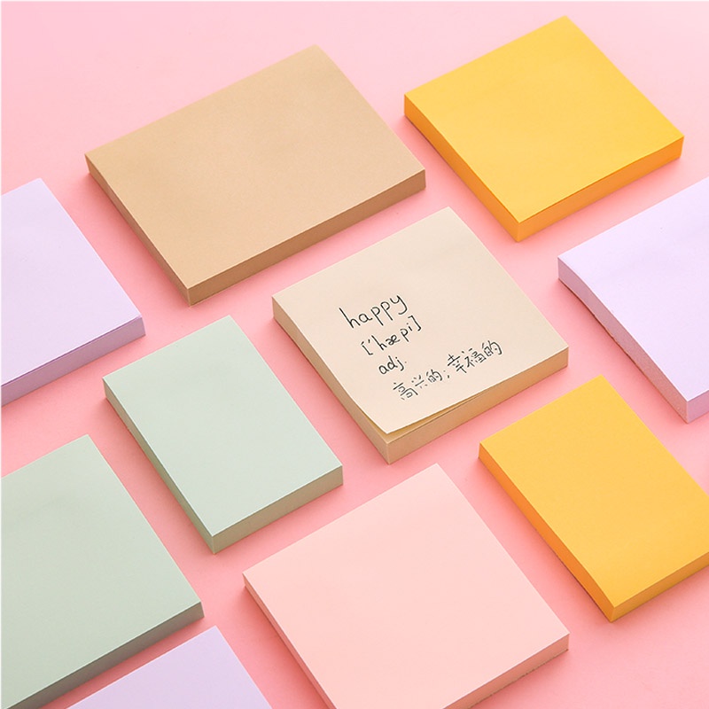 100 Lembar Sticky Note Mini Tebal Dapat Disobek Untuk Pelajar