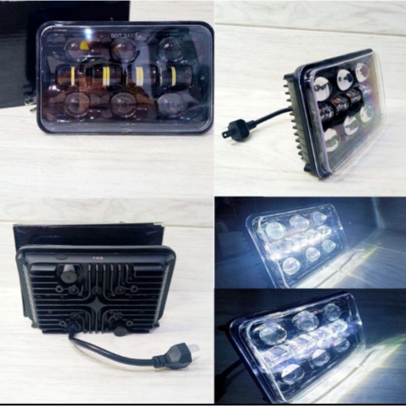 lampu daymeker kotak 10 titik 4×6 rx king, rxs, rxk, win, gl