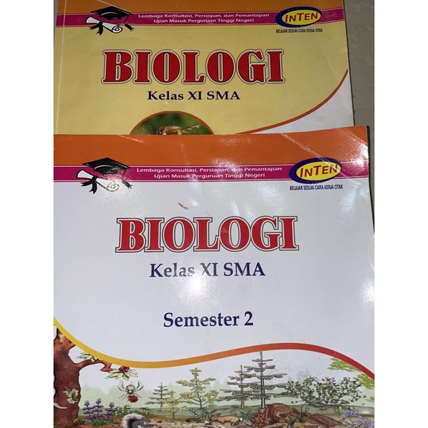 

buku inten biologi semester 1&2