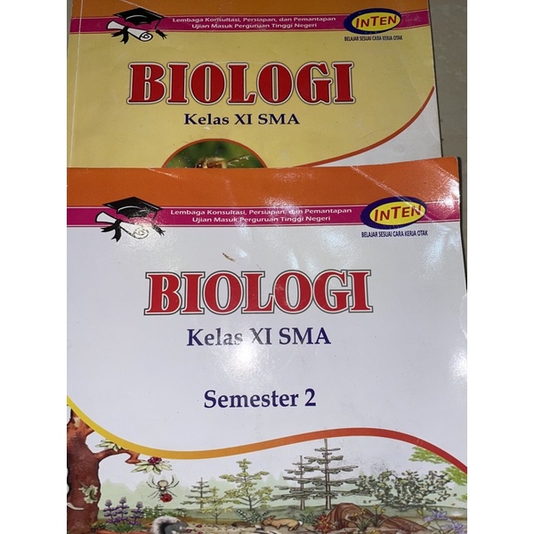 buku inten biologi semester 1&2