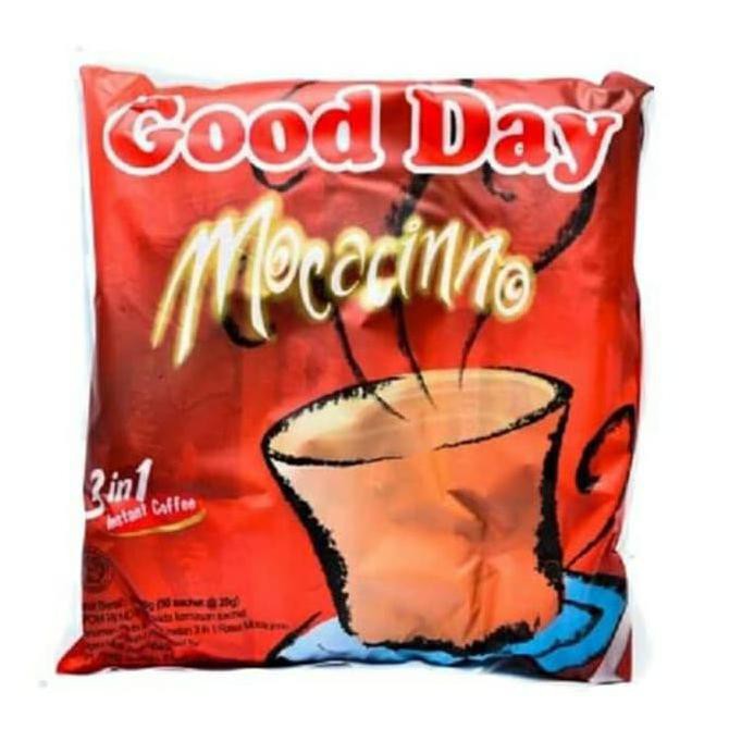 

Good Day Mocacinno 3 in 1 Kopi Instan 20 gr/ 50 pcs