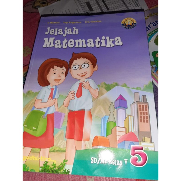 

BUKU PELAJARAN SEKOLAH DASAR PENERBIT YUDHISTIRA - Jelajah Matematika Kelas 5 SD