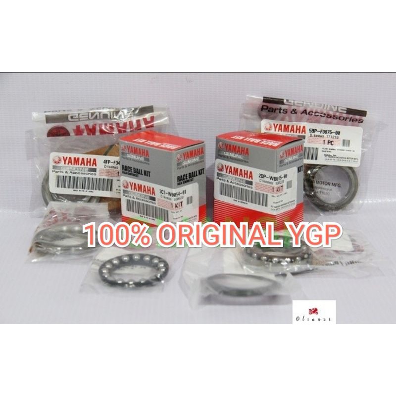 KOMSTIR SET VIXION OLD NVA NVL VIXION R  NEW BK8 R15 V2 XABRE MT15 ASLI ORI YAMAHA 3C1 W0054 01 &amp; 2DP WB015