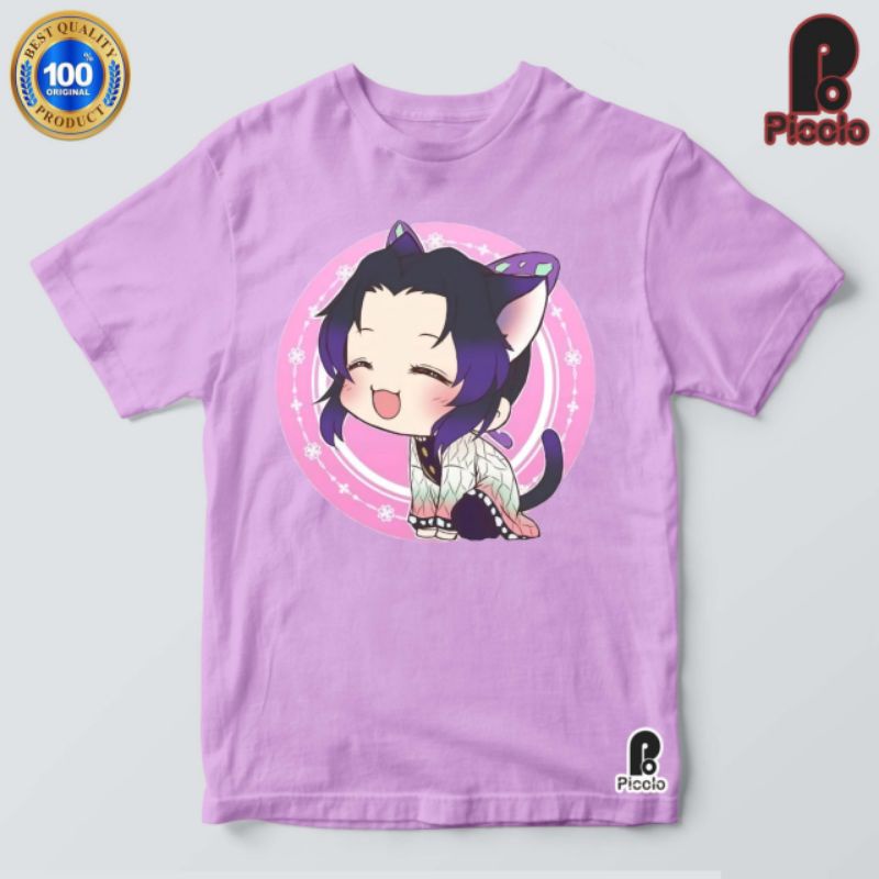 baju kaos anak shinobu kocho anime atasan unsex bahan premium