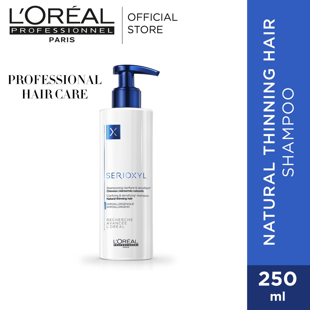 Jual L'Oreal Professionnel Serioxyl Natural Thinning Hair Shampoo 250