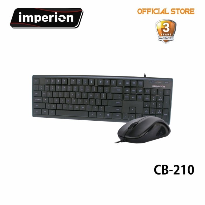 Imperion CB-210 Paket Keyboard Mouse Combo