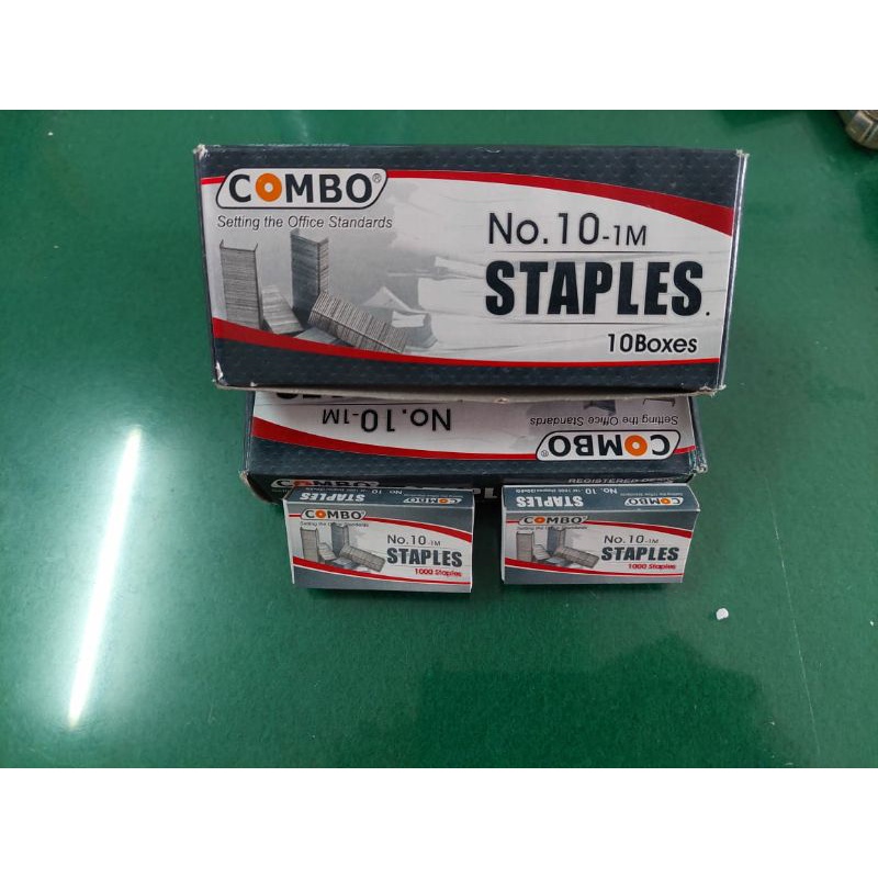 

[BOX ISI 10] STAPLES NO. 10 HOMBO / STAPLES HOMBO NO. 10-1 M / ISI HEKTER