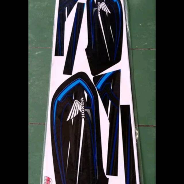 Dijual striping variasi gl pro tribal biru