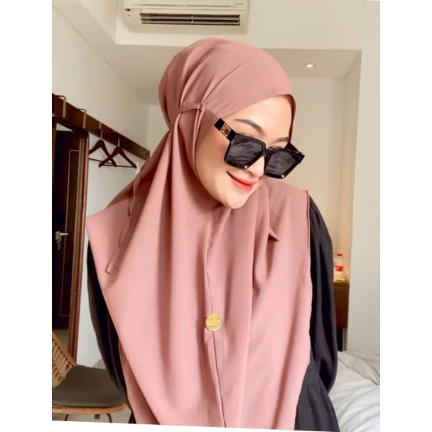 JILBAB instan Talita non pet size spandek jersey