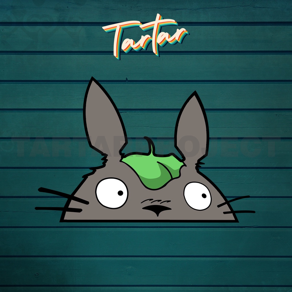 

Sticker Stiker Vinyl - Peeker My Neighbor Totoro