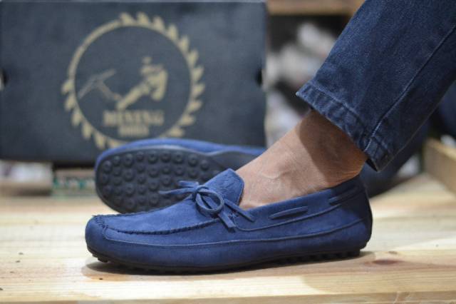 Sepatu cowok pria laki cowo fashion terbaru slop slip on santai dan nyaman mewah elegan formal 39-43