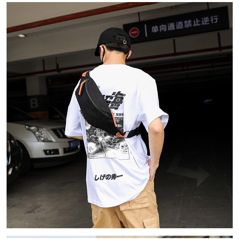 Waist Bag Tas Bahu Tas Selempang Pria (DOVE)