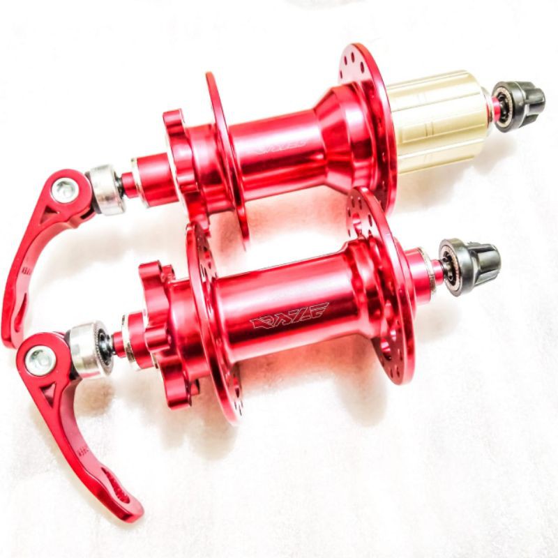 Hub Freehub RAZE Jangkrik. Hub Freehub Sepeda. Merah. 36 HOLE Bearing.