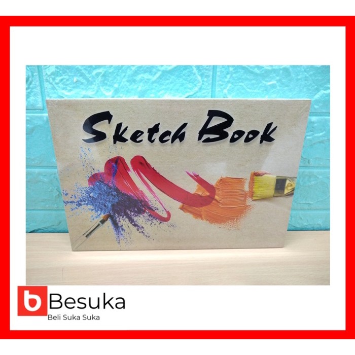 

Sketsagambar- Sketch Book A4 ( 21 X 29.7 Cm ) 50 Lbr Kiky -Buku-Gambar-Sketsa.