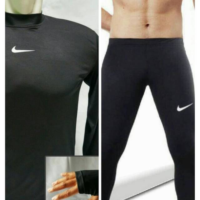 PAKET MANSET BASE LAYER PANJANG NIKE PRIA