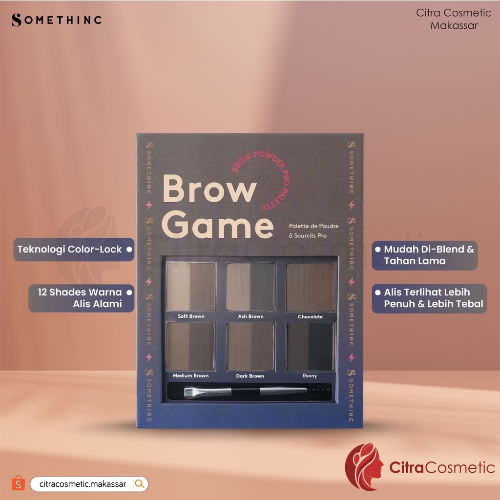 Somethinc Brow Game Brow Powder Pro Pallate