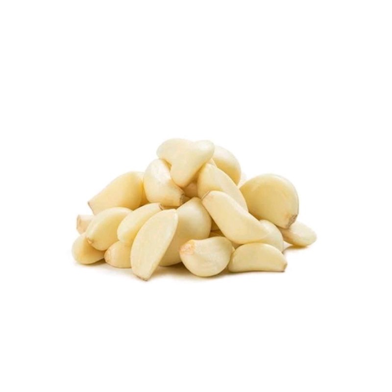 

BAWANG PUTIH KATING KUPAS / BAWANG PUTIH CUTTING KUPAS SEGAR 250GRAM