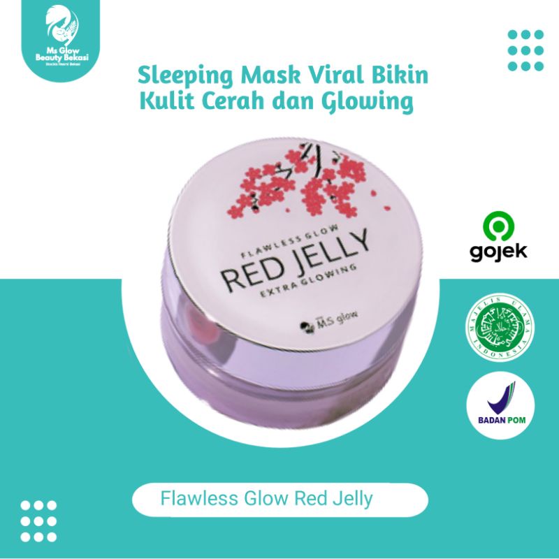 Ms glow Red Jelly Cream 1 juta manfaat