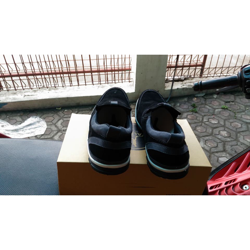 sepatu casual pria slop formal walkers katenzo black original Quality