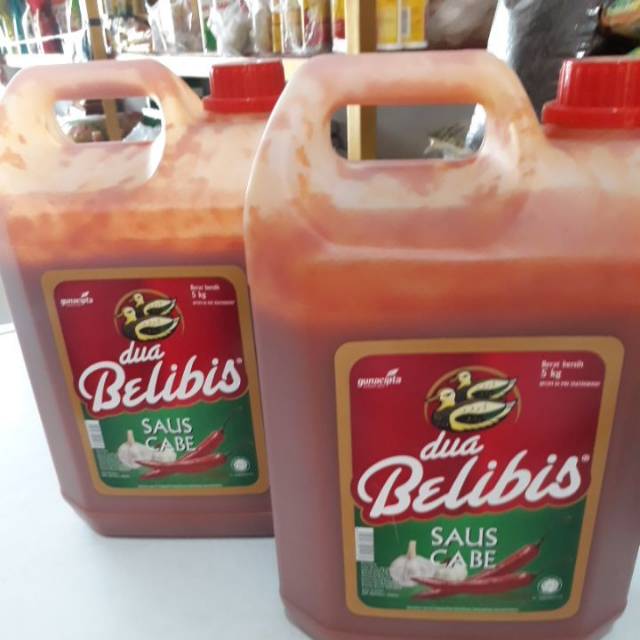 

Saus cabe belibis 5kg