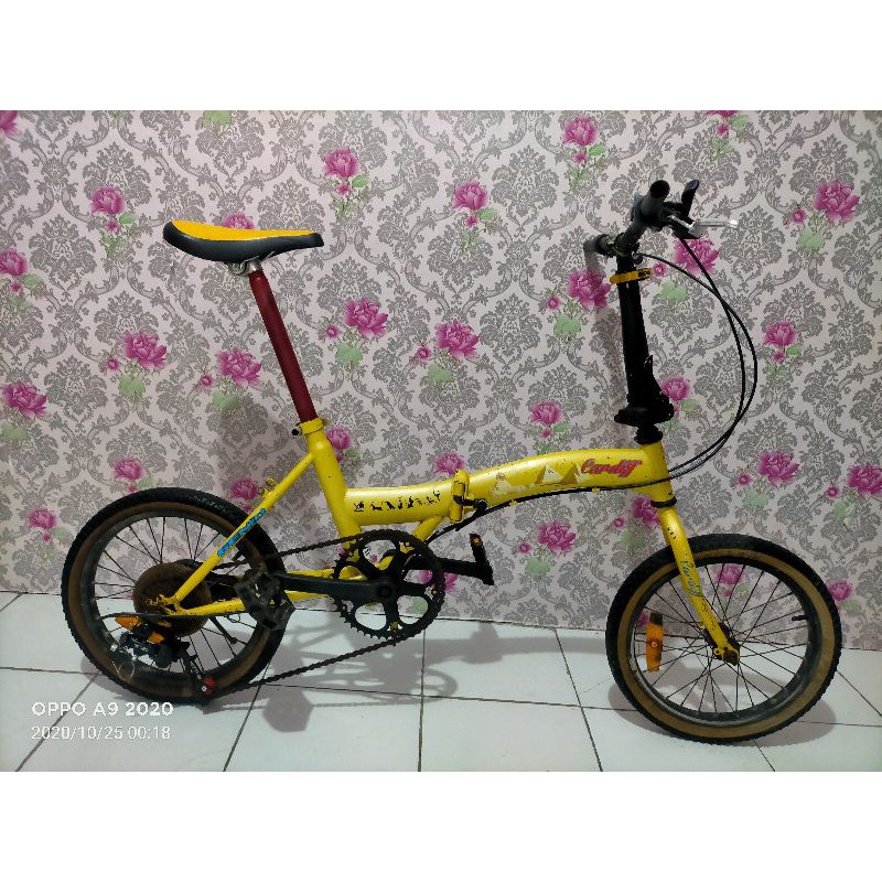 Sepeda Lipat Second Genio Cardiff Ukuran 16