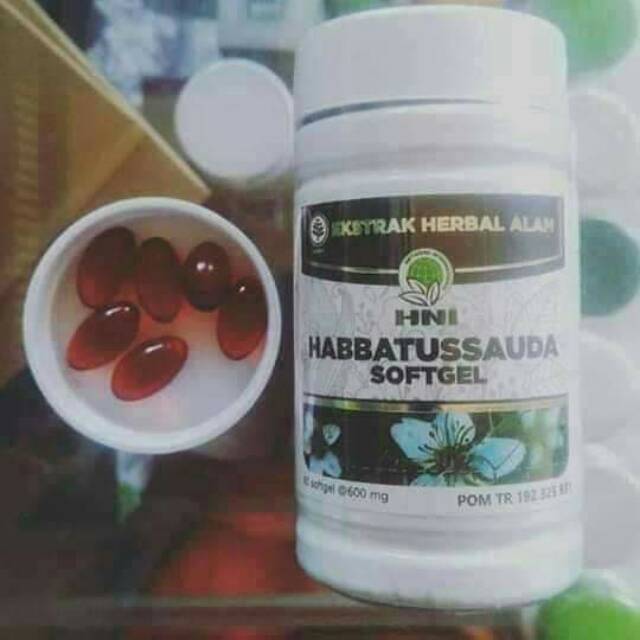 Habbatussauda softgel oil minyak hpai hni stamina promil hamil penyubur kandungan sperma pria jsr