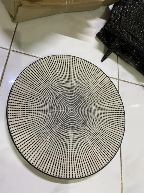 Piring Keramik / Piring Hias Keramik / Piring Keramik Texture 27-01