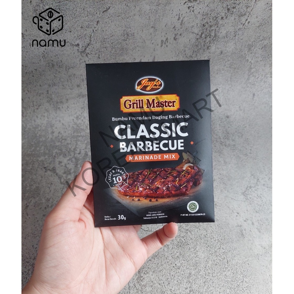 Master Grill Classic Barbecue 30gr / Master / Penyedap Rasa / Bumbu Masak