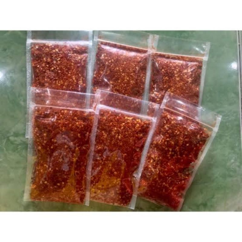 

Cabe Bubuk Kasar Daun Jeruk Extra Pedas RPK 100g