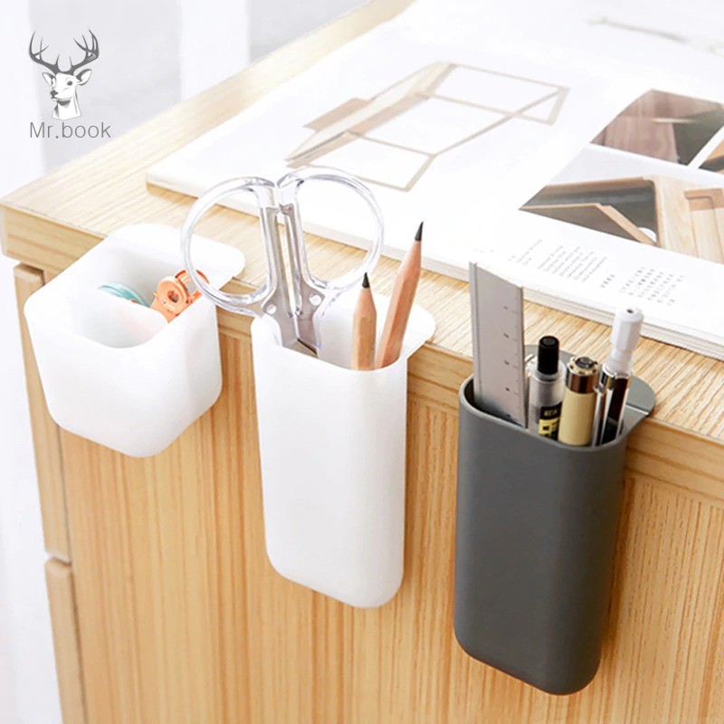 BLINGIRD Kotak Pensil Meja Holder Desktop Organizer Storage Box-AAA05