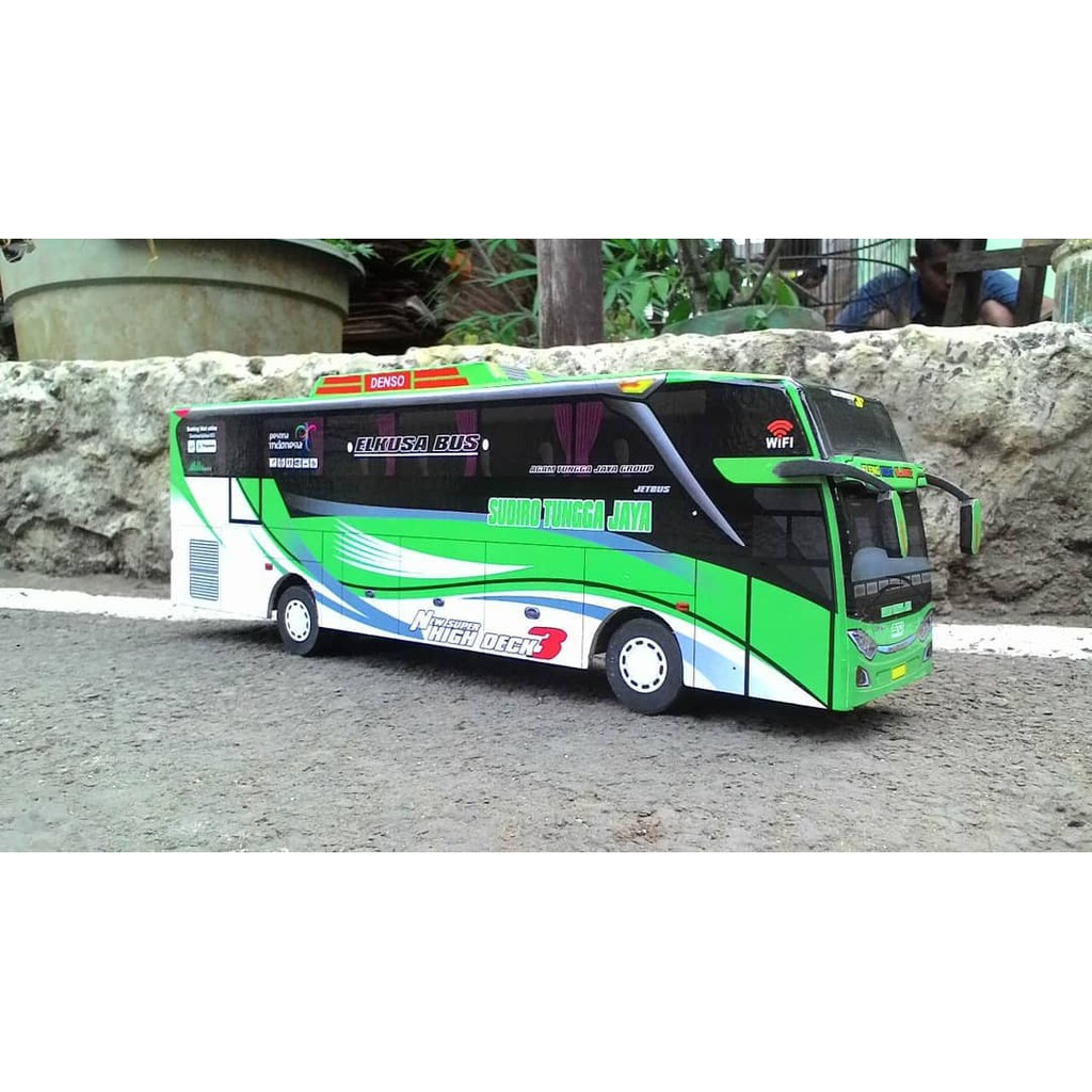 Miniatur Bus  STJ Sudiro Tungga Jaya SHD