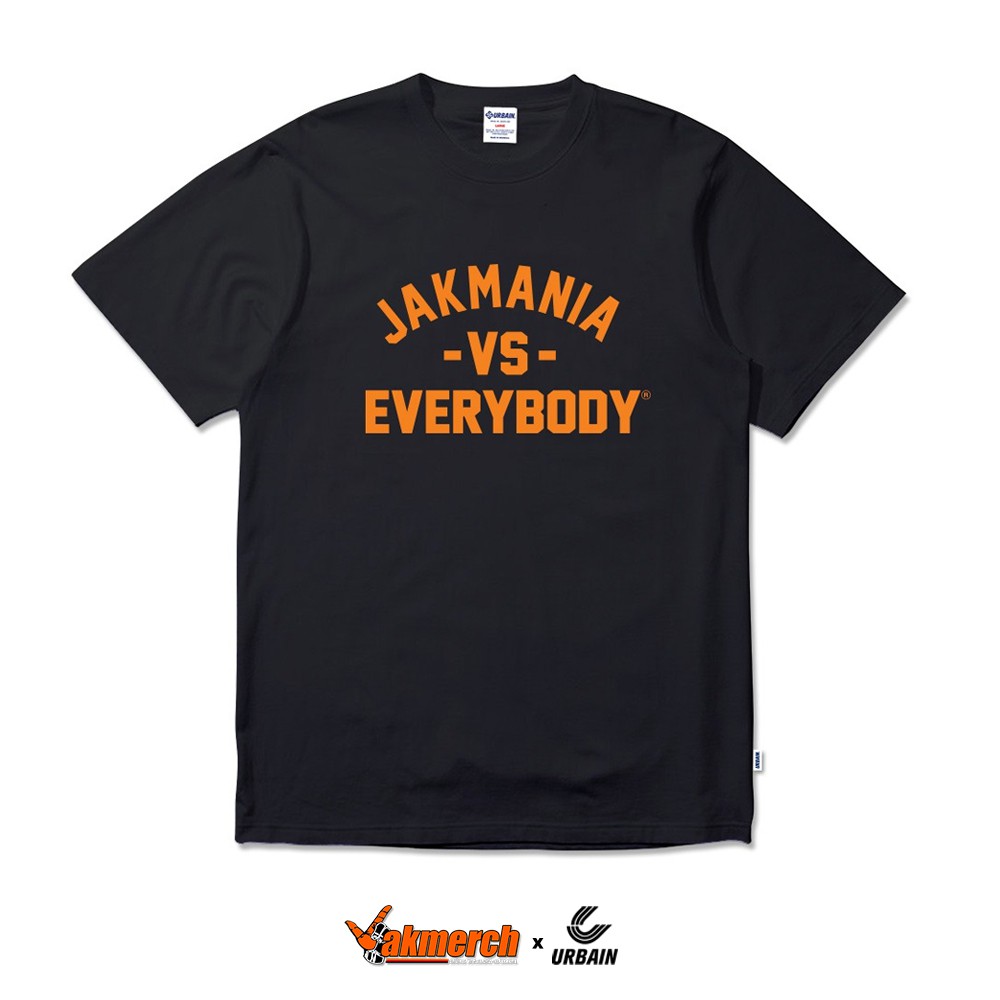 Jakmania vs Everybody Black size XL | Jakmania x Urbain