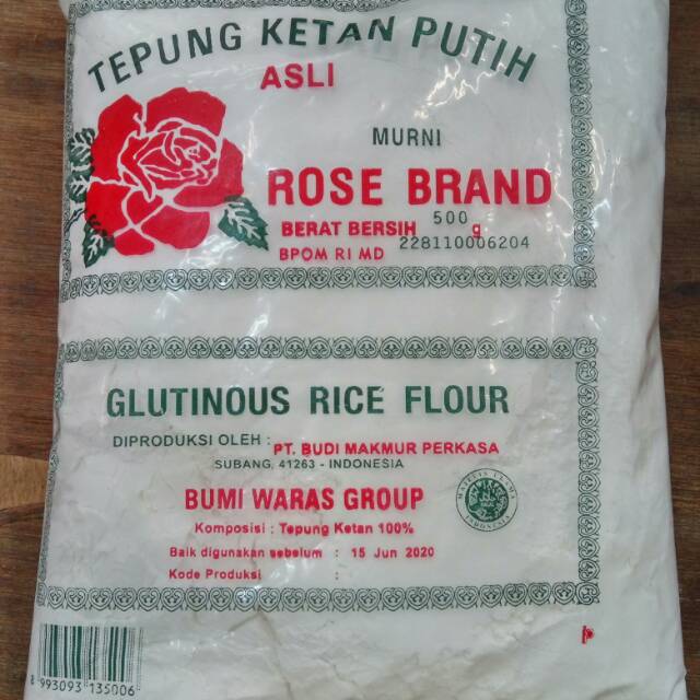 

Tepung ketan putih rose brand