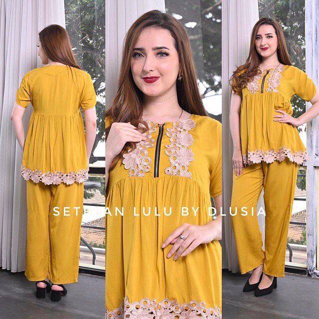 SETELAN CP DLUSIA LULU SETELAN RENDA SETELAN ARABIAN