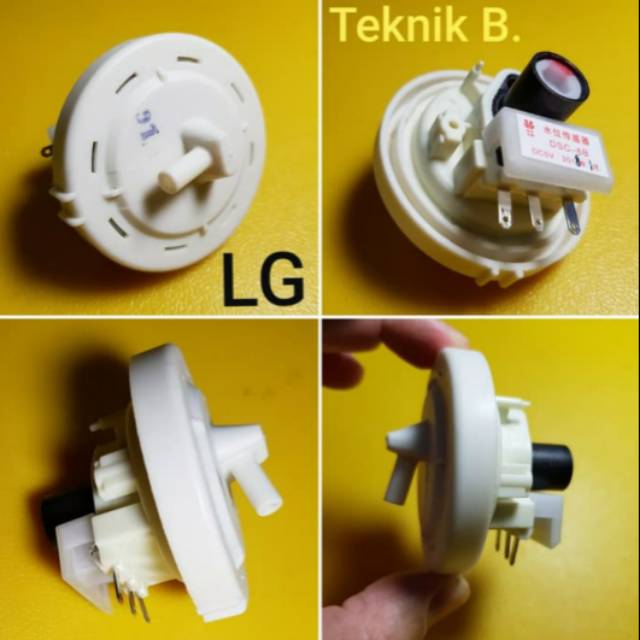 Sensor air Pressure switch water Mesin Cuci LG