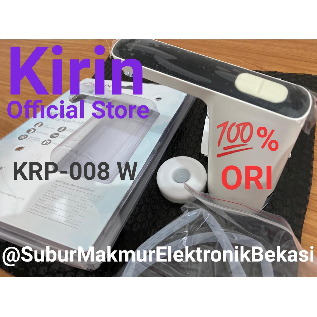 Pompa Galon Rechargeable Kirin KRP-008