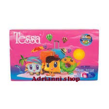 TESSA FACIAL TISSUE 50 SHEETS 3 PLY