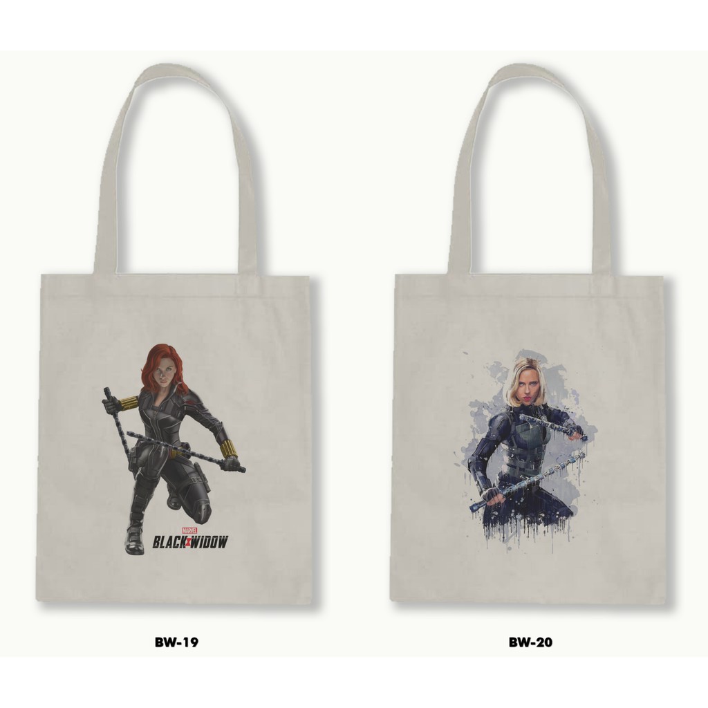 TOTE BAG BLACU - BLACK WIDOW .01