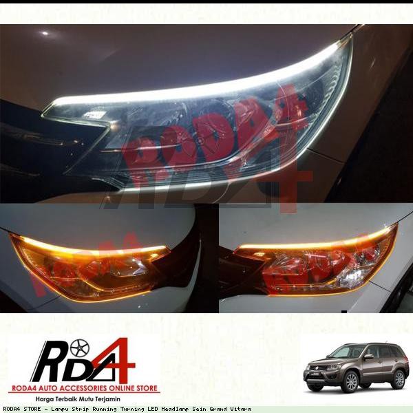 Lampu Strip Running Turning LED Headlamp Sein Grand Vitara