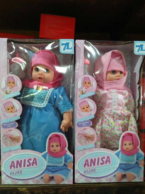 Anisa Hijab Teman Belajar Dan Bermain Boneka Dengan Mode Pintar