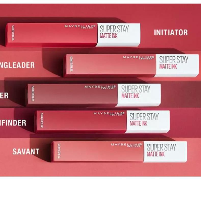 ✪ WARNA BARU Maybelline Superstay Matte ink Lip Cream ☪