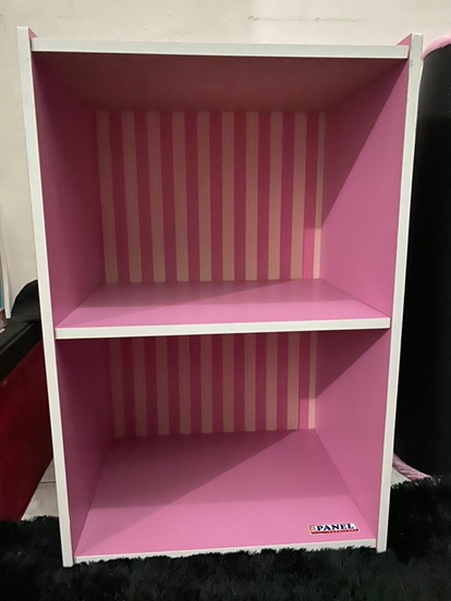 Rak Buku Lemari Buku Serbaguna Susun 2 Kayu Big Panel